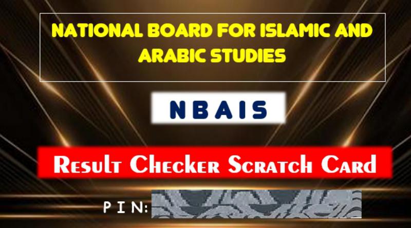 NBAIS Result Checker card